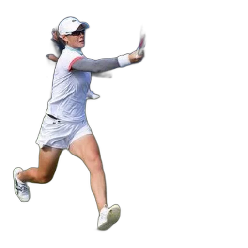 staff, female, tennis, player transparent PNG cut-out