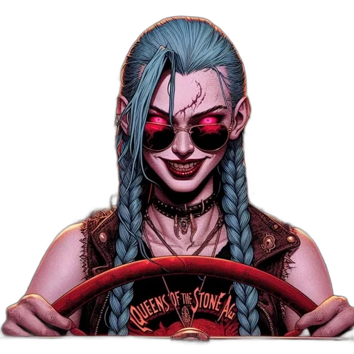 mask, car, face, comic book art transparent PNG cut-out