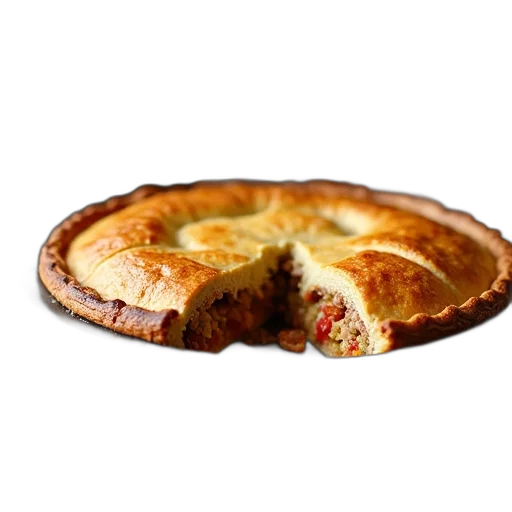food, crown, 3d render, photorealistic transparent PNG cut-out