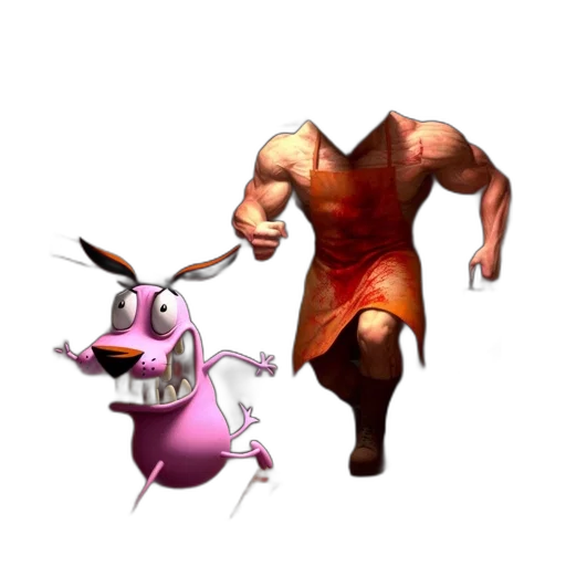 creature, animal, weapon, staff transparent PNG cut-out