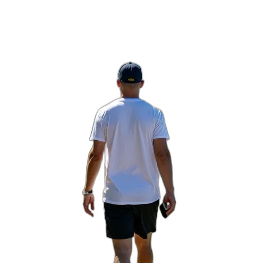 staff, hat, jacket, face transparent PNG cut-out
