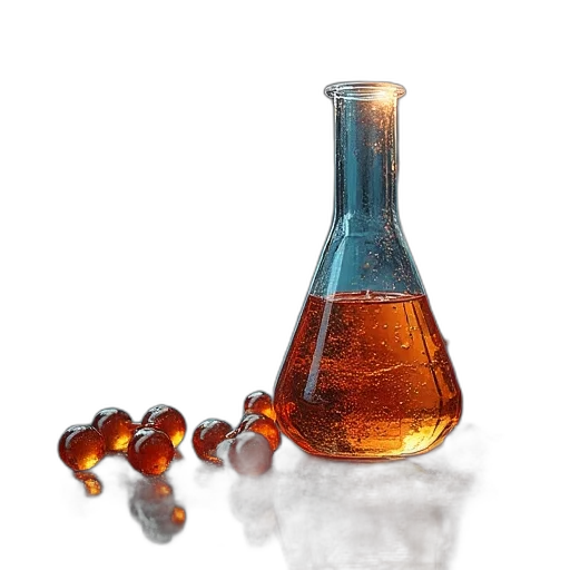 bottle, jewelry, 3d render, chemistry transparent PNG cut-out
