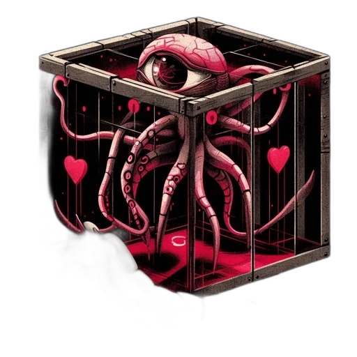 furniture, creature, concept art, pixel art transparent PNG cut-out