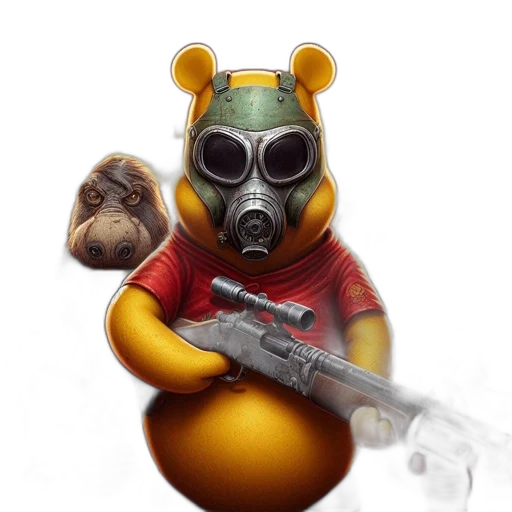 mask, weapon, animal, concept art transparent PNG cut-out