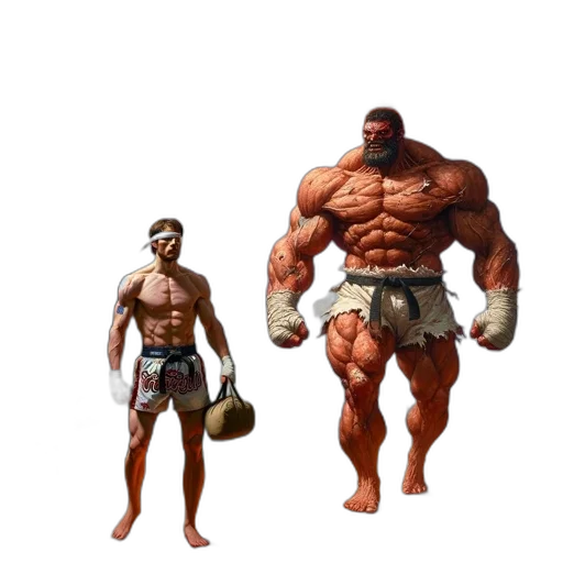 concept art, 3d render, pixel art, fantasy art transparent PNG cut-out