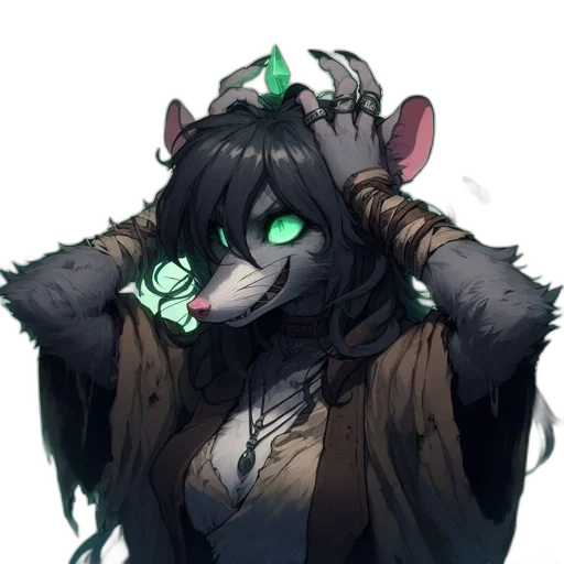 staff, creature, mask, animal transparent PNG cut-out
