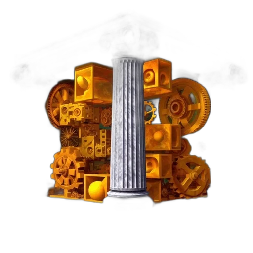 furniture, jewelry, 3d render, concept art transparent PNG cut-out