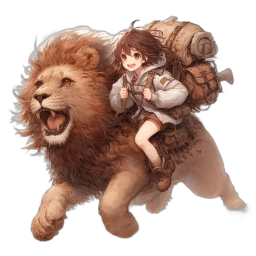 animal, creature, concept art, fantasy art transparent PNG cut-out