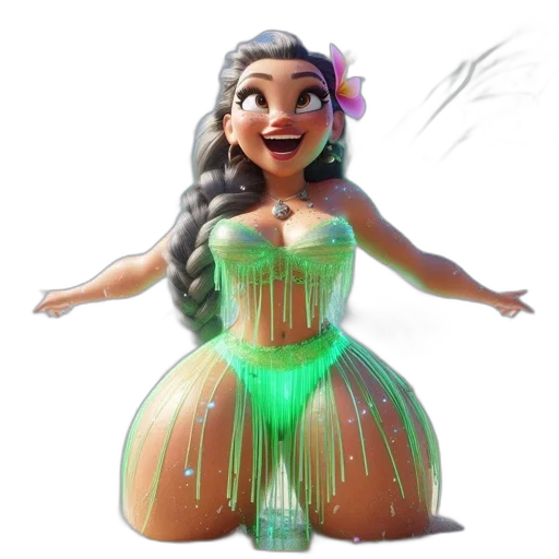 dress, concept art, 3d render, fantasy art transparent PNG cut-out