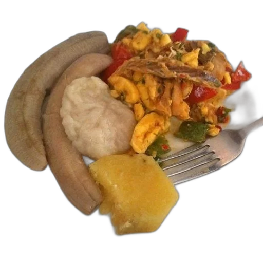 food, white, plate, bananas transparent PNG cut-out