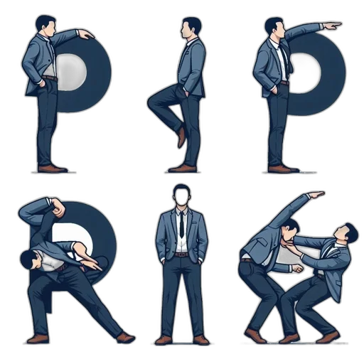 jacket, robot, concept art, pixel art transparent PNG cut-out