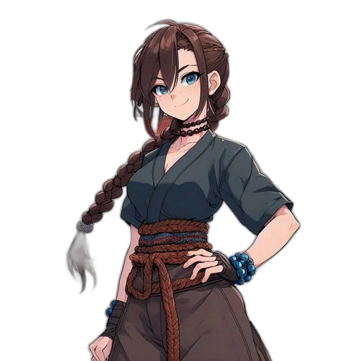 staff, dress, sword, pixel art transparent PNG cut-out