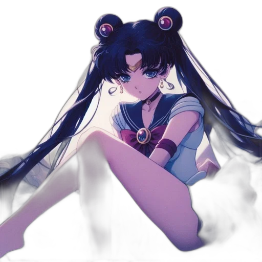 dress, vaporwave, concept art, anime transparent PNG cut-out