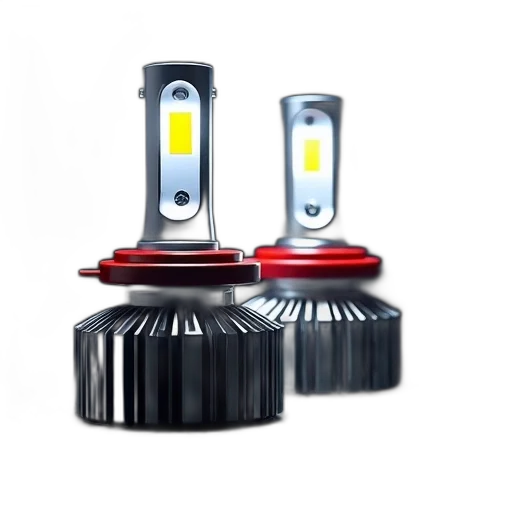 3d render, concept art, headlight, bulb transparent PNG cut-out