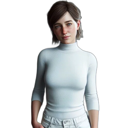 jacket, dress, face, staff transparent PNG cut-out