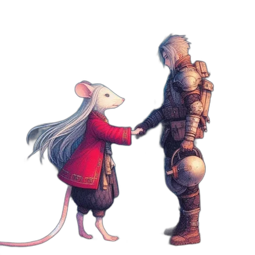 jacket, sword, dragon, weapon transparent PNG cut-out