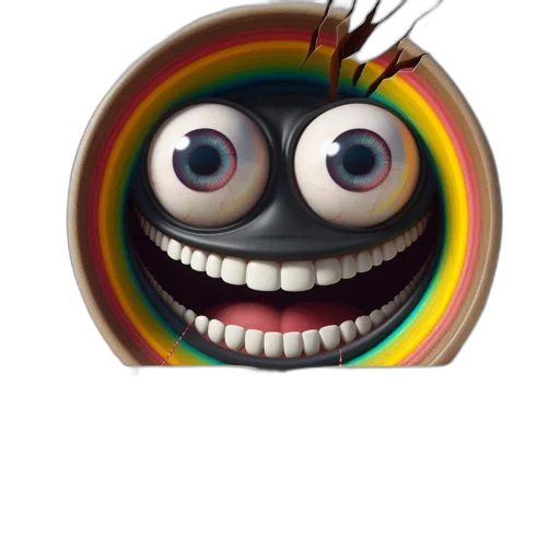 face, mask, staff, robot transparent PNG cut-out