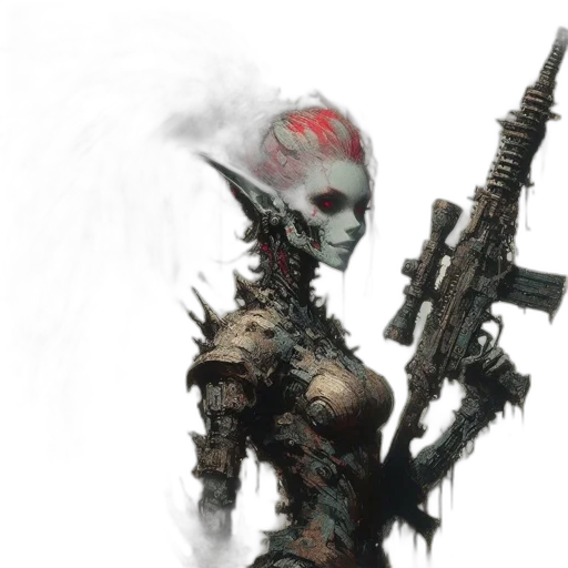 weapon, staff, concept art, fantasy art transparent PNG cut-out