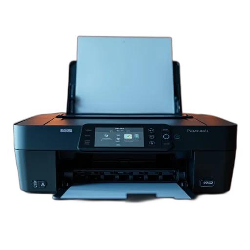 printer, sitting, top, tray transparent PNG cut-out