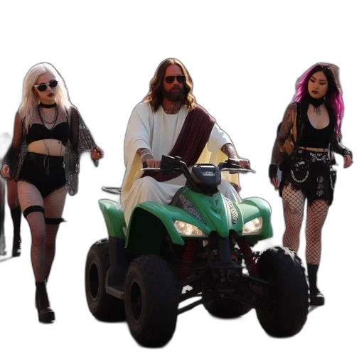 concept art, individual, resembling, jesus transparent PNG cut-out