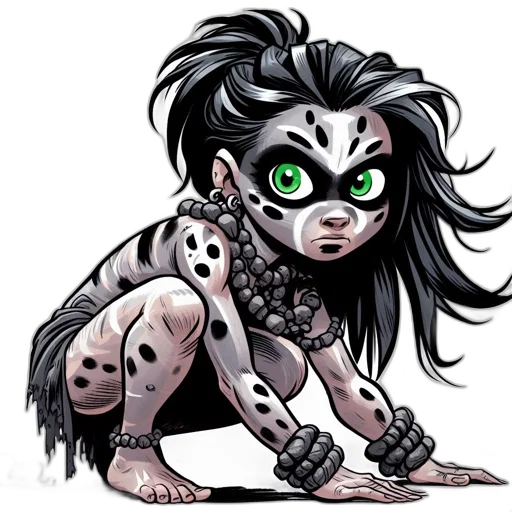 creature, animal, comic book art, concept art transparent PNG cut-out