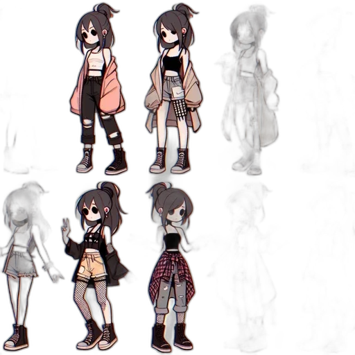 concept art, pixel art, 3d render, fantasy art transparent PNG cut-out