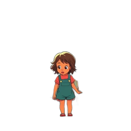 dress, staff, creature, animal transparent PNG cut-out