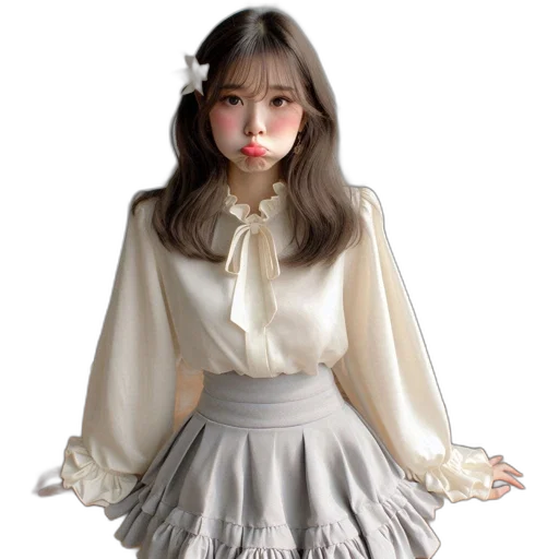 dress, 3d render, photorealistic, concept art transparent PNG cut-out