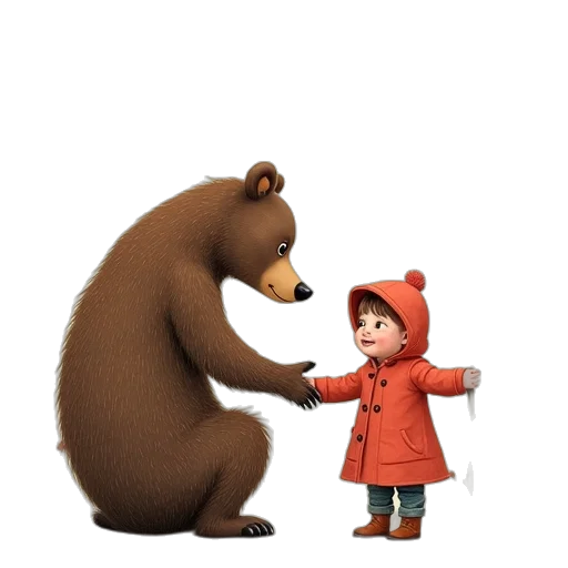 animal, jacket, concept art, 3d render transparent PNG cut-out