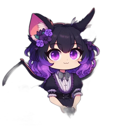 staff, animal, creature, anime transparent PNG cut-out