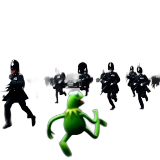 weapon, robot, staff, creature transparent PNG cut-out