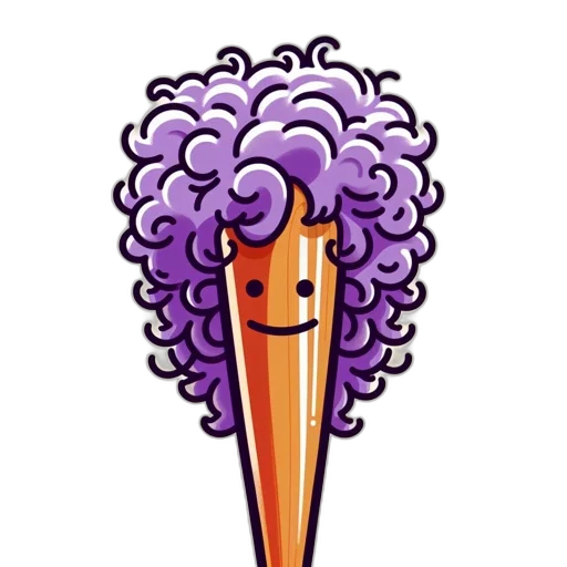 staff, hair, weapon, umbrella transparent PNG cut-out