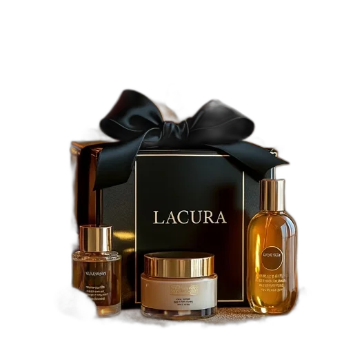 luxurious, gift, box, black transparent PNG cut-out