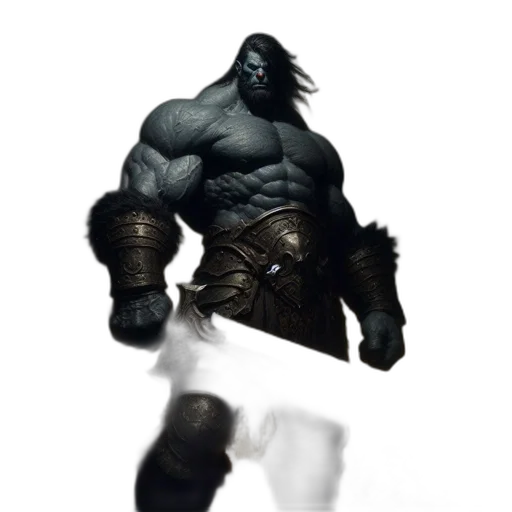 creature, animal, weapon, staff transparent PNG cut-out