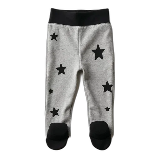 gray, star, printed, baby transparent PNG cut-out