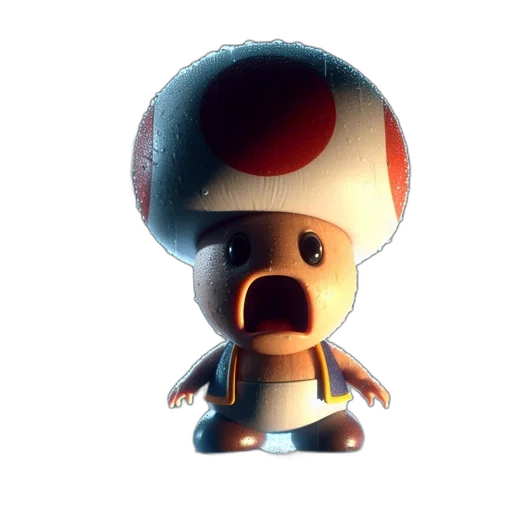 staff, hat, robot, creature transparent PNG cut-out