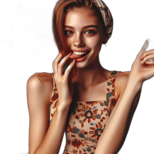 jewelry, dress, face, hair transparent PNG cut-out