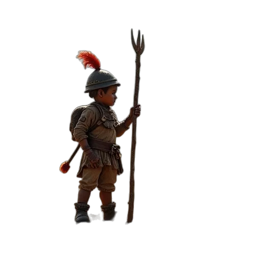 staff, weapon, sword, hat transparent PNG cut-out