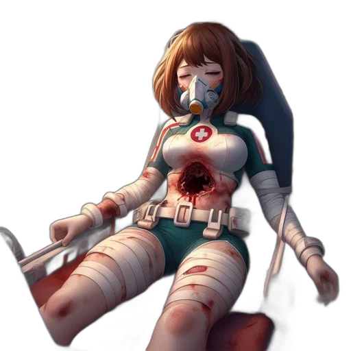robot, staff, dress, weapon transparent PNG cut-out