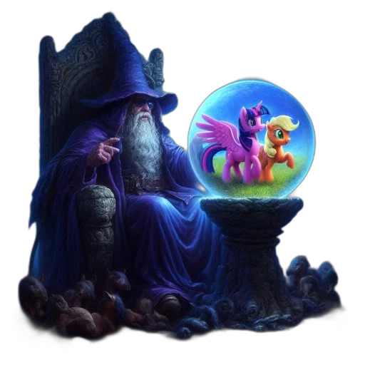 dragon, staff, fantasy art, concept art transparent PNG cut-out