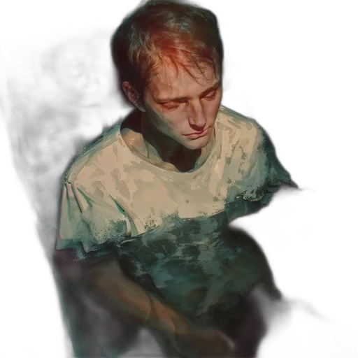 face, creature, robot, jacket transparent PNG cut-out