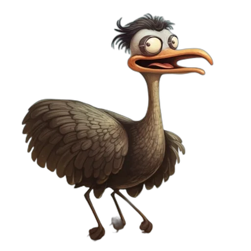 animal, creature, concept art, 3d render transparent PNG cut-out
