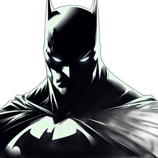 mask, comic book art, concept art, photorealistic transparent PNG cut-out