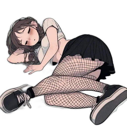 shoes, dress, creature, weapon transparent PNG cut-out