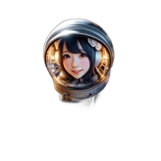 robot, face, mask, jewelry transparent PNG cut-out