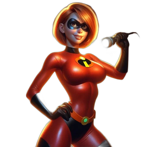 comic book art, concept art, 3d render, cartoon transparent PNG cut-out