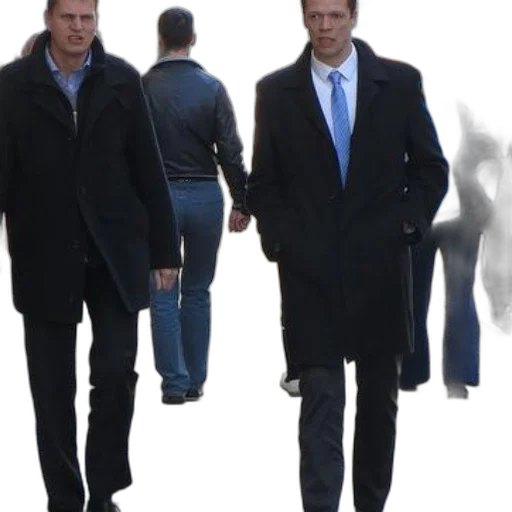 jacket, 3d render, snow, two transparent PNG cut-out