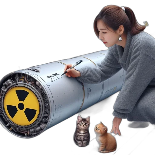 weapon, woman, gray, coat transparent PNG cut-out