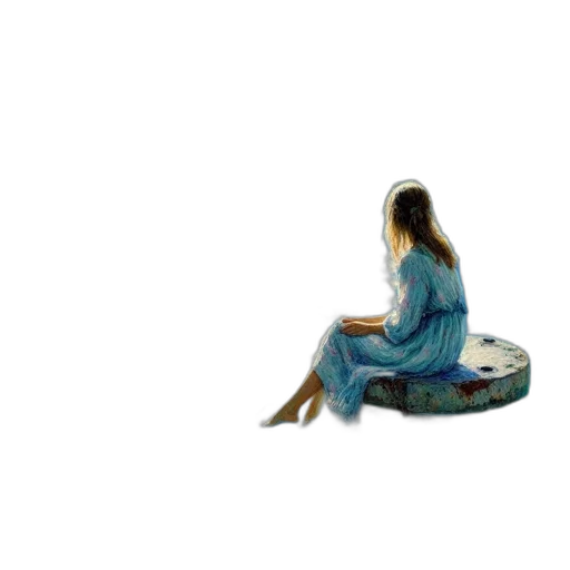 dress, furniture, jewelry, hair transparent PNG cut-out