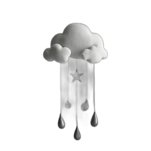 umbrella, concept art, pixel art, 3d render transparent PNG cut-out